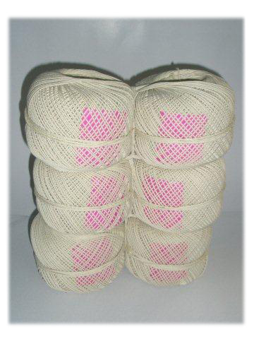 6 Ball Pack of Cotton Twine with Pink Label