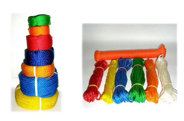 Polyethylene Rope Coils In Assorted Colors Sizes